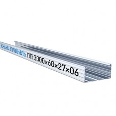 Профиль KNAUF для гипсокартона CD:60x27. Металл 0.6 мм. Длина 3 м